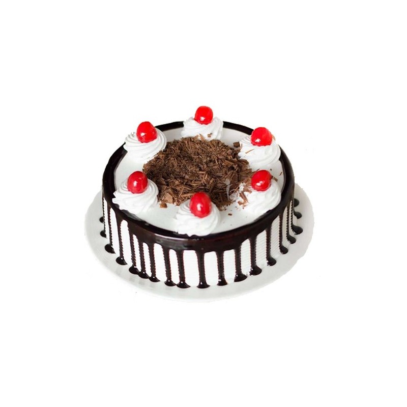 Black forest Eggless cake (Sugar & Spices)