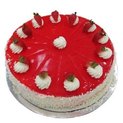 Strawberry Cake - 2 Pound (Kookie Jar)