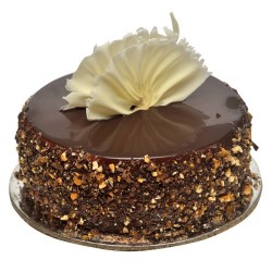 Chocolate Nougatine Cake - 2 Pound (Kookie Jar)