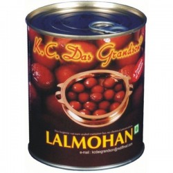 CANNED LALMOHAN/GULABJAMUN - 10pcs(K.C.Das)