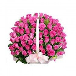 50 Rose Basket