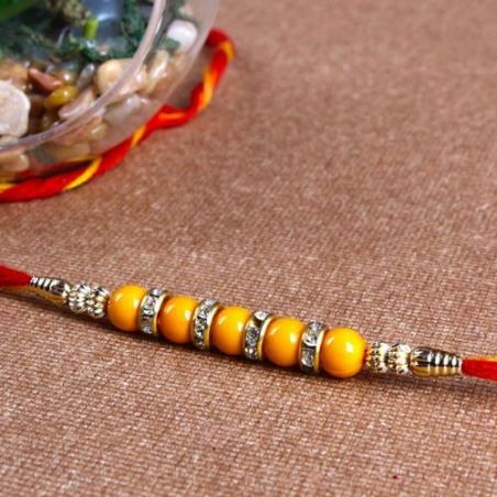 Diamond Beaded Rakhi