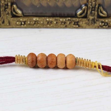 Simple Zardosi Rakhi Thread