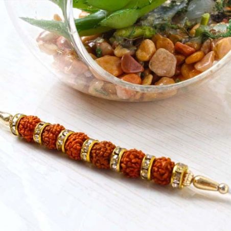 Rudraksha Diamond Rakhi