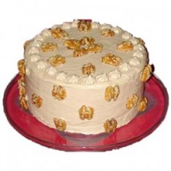 Butterscotch Cake - 1kg (The Cake World)