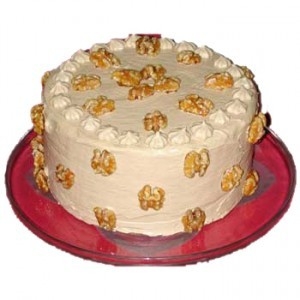 Butterscotch Cake - 1kg (The Cake World)