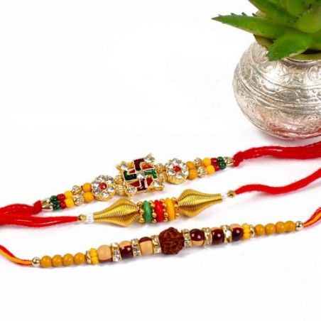 Three Devotional Rakhi