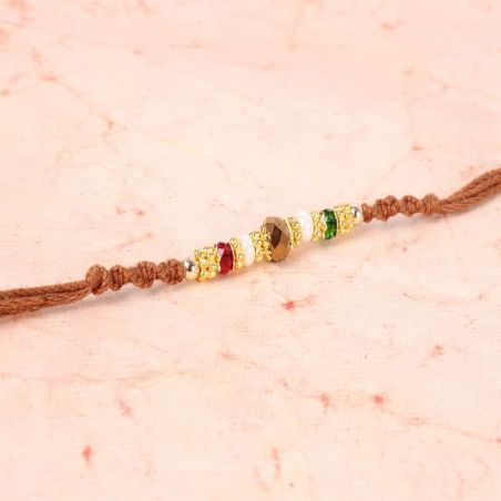 Fancy Beads Rakhi