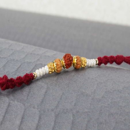 Premium Rudraksha Rakhi