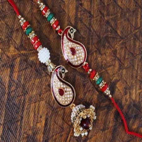 Kari Design Bhaiya Bhabhi Rakhi