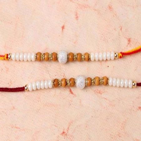 Attractive Set of Two Rakhi for Brother