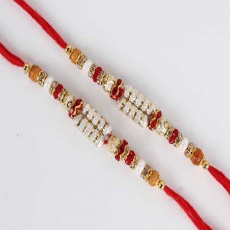 Set of Two Shiny Rakhi