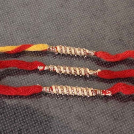 Pack of Three Zardosi Rakhi