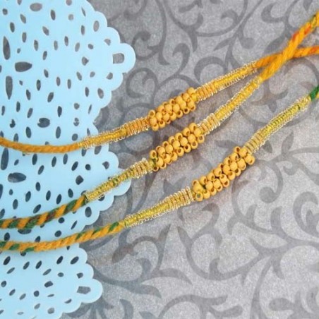 Special Tiny Beads Rakhi Combo