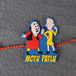 Motu Patlu Cartoon Rakhi for Kids