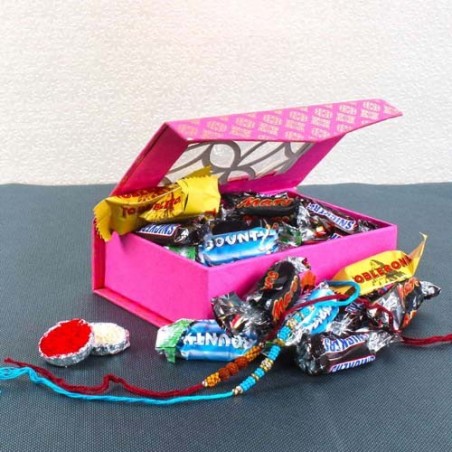 Rakhi Gift of Miniature Assorted Chocolates Box