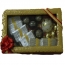 Wooden Chocolate and Candle Gift Box 
