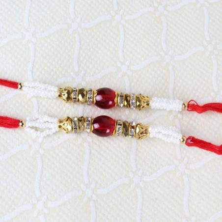 Combo of Two Finest Beads Rakhi