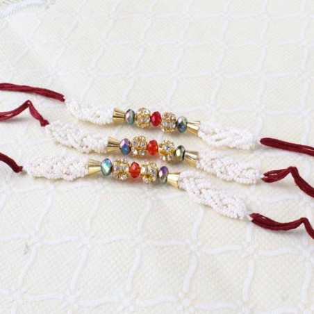 Set of Three Moti Rakhi