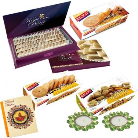 Bikano Mathi Magic with Kaju katli-Diwali gifts
