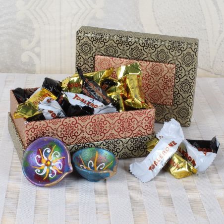 Hersheys Kisses Chocolate with Diwali Card