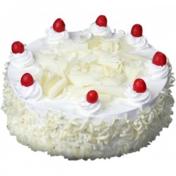 White forest Eggless Cake