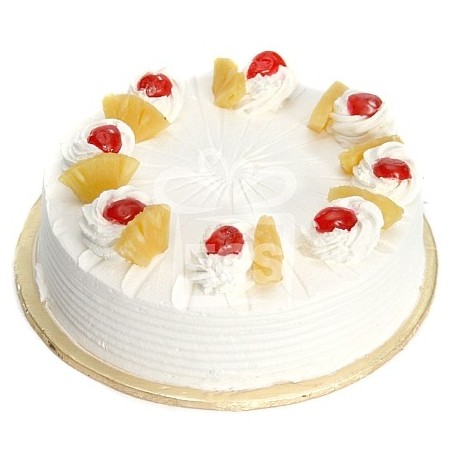Pineapple Eggless Cake- 500Gm