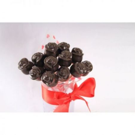 chocolate roses-pack of 12