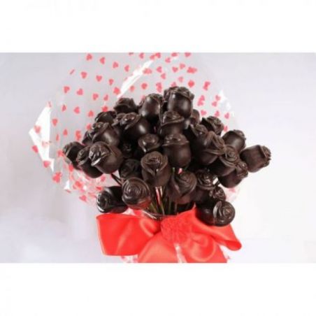 chocolate roses-apck of 50