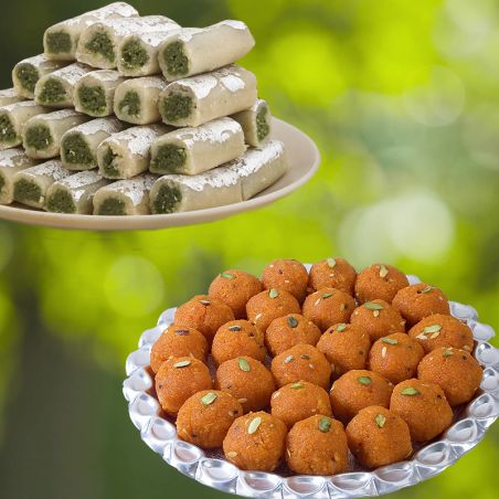 Laddu & Kaju Roll