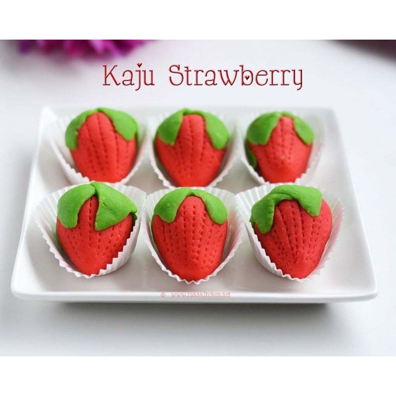Kaju Strawberry - 500gm (Chitale Bandhu)