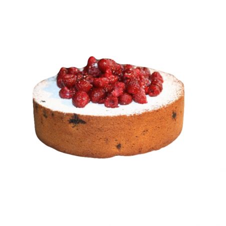 Raspberry Burst Cake
