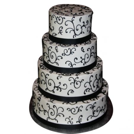 4 Tier Dream Cake - 7Kg