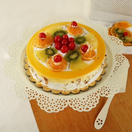 Fresh Fruit Cake 1Kg (Oven Fresh)