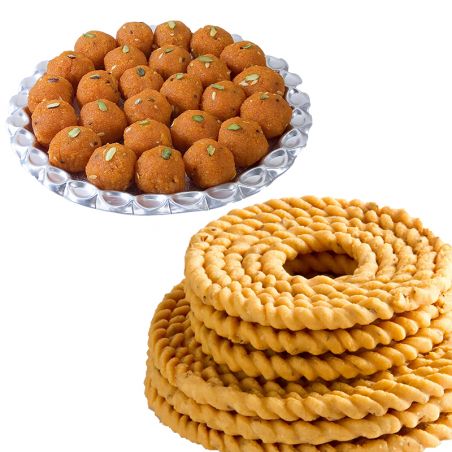 Laddoo and Murukku