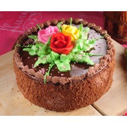 Chocolate Butter Cream Eggless Cake  - 2 Bound (Flurys)