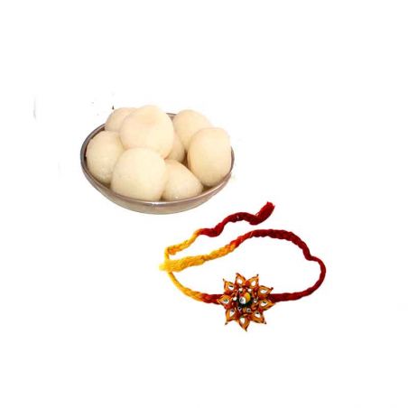 Rasagulla with Rakhi