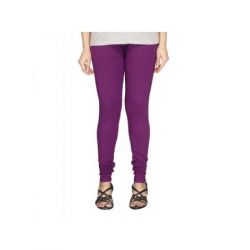 Cotton Leggings Purple