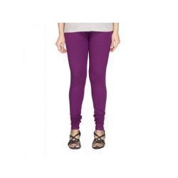 Cotton Leggings Purple