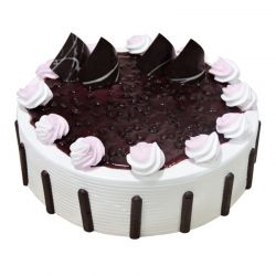 Glazed Blueberry Eggless Cake - 1 kg