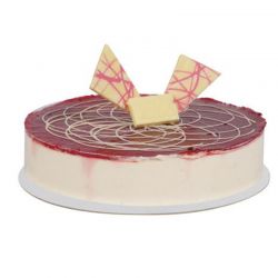 Rasberry White Chocolate Cake 1 kg