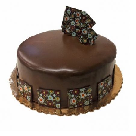 Chocolate Mousse Eggless Cake - 1 kg (Kabhie B)
