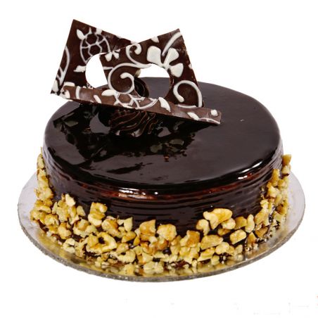 Truffle Almonds Eggless Cake - 1 kg (Kabhie B)