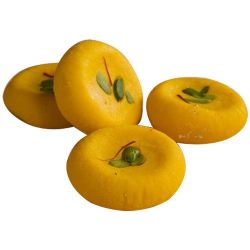 Kesar Peda (Guwalia Sweets)