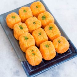 Orange Coconut (Guwalia Sweets)