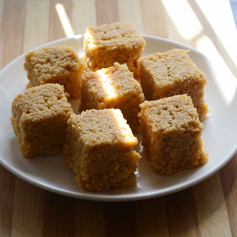 Orange Coconut (Guwalia Sweets)