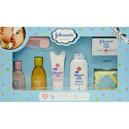 Johnson's Baby Care collection of 7 Gift Items