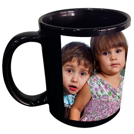 Black Photo Mug