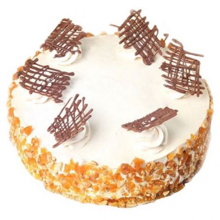 Butter Scotch Cake - 1 kg (K.R.Bakery)