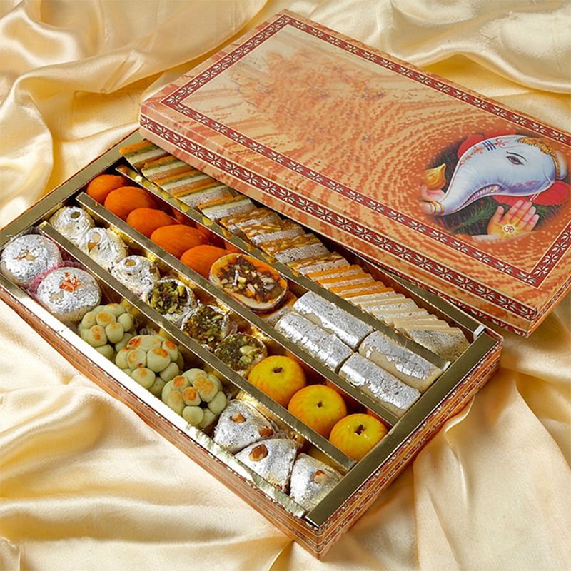 Assorted kaju sweets 1 kg  (Anand Sweets)